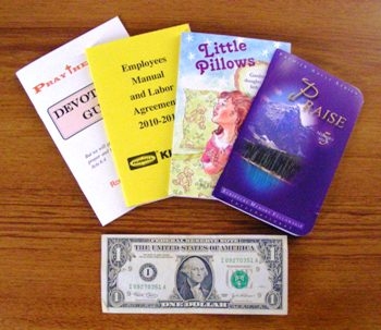 pocket sized book example
