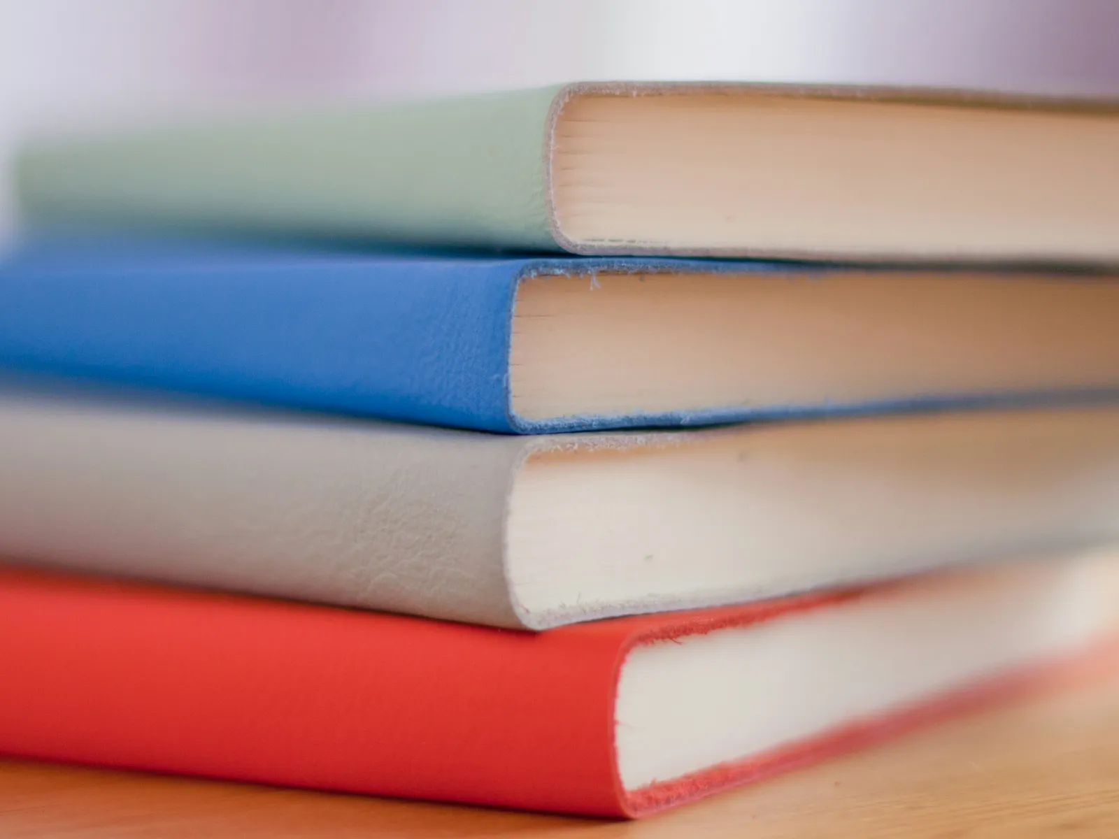 a stack of books