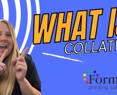What Does the Term Collate Mean In The Printing Industry?