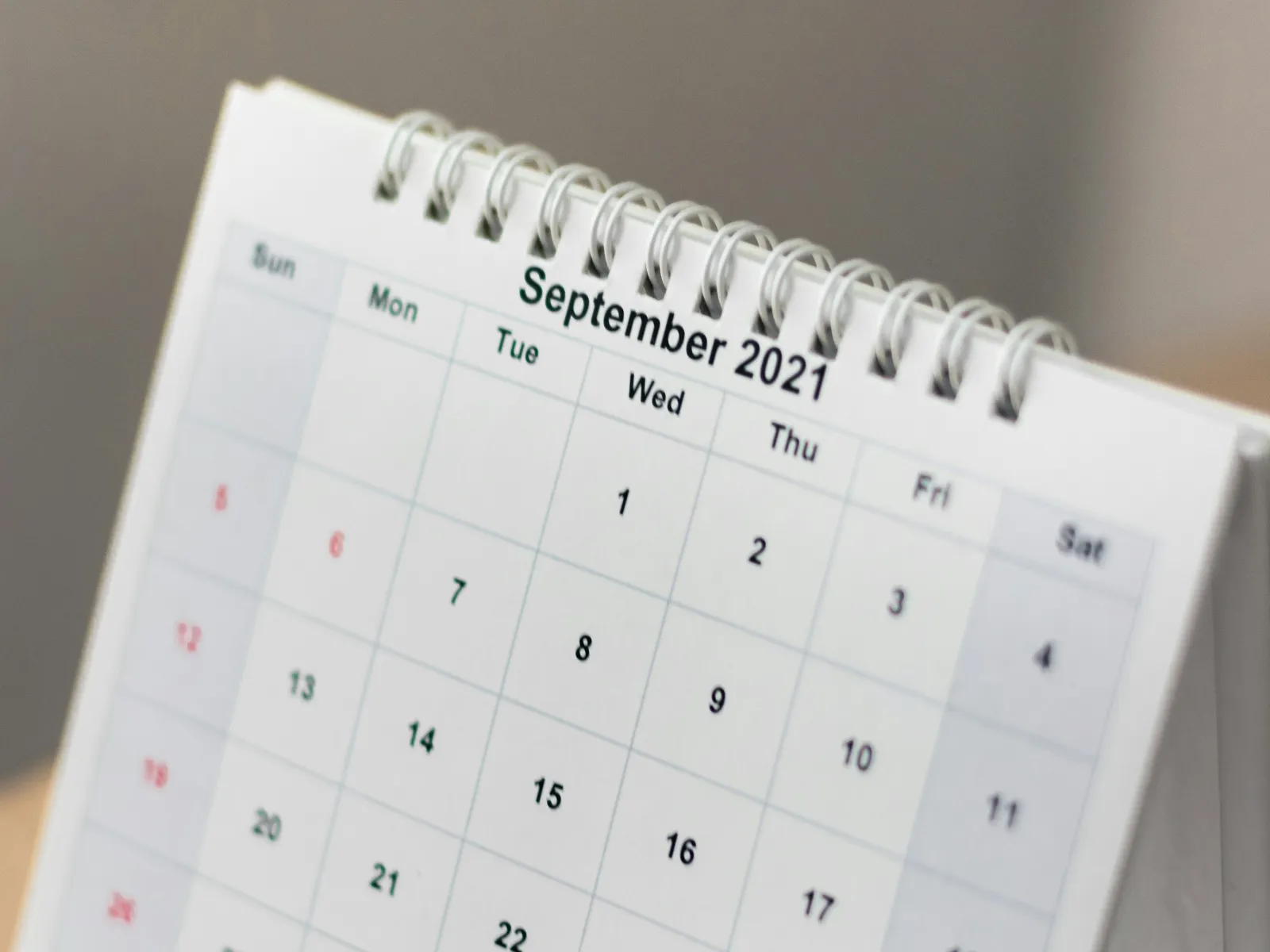 flipbook calendar
