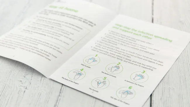 bi-fold brochure