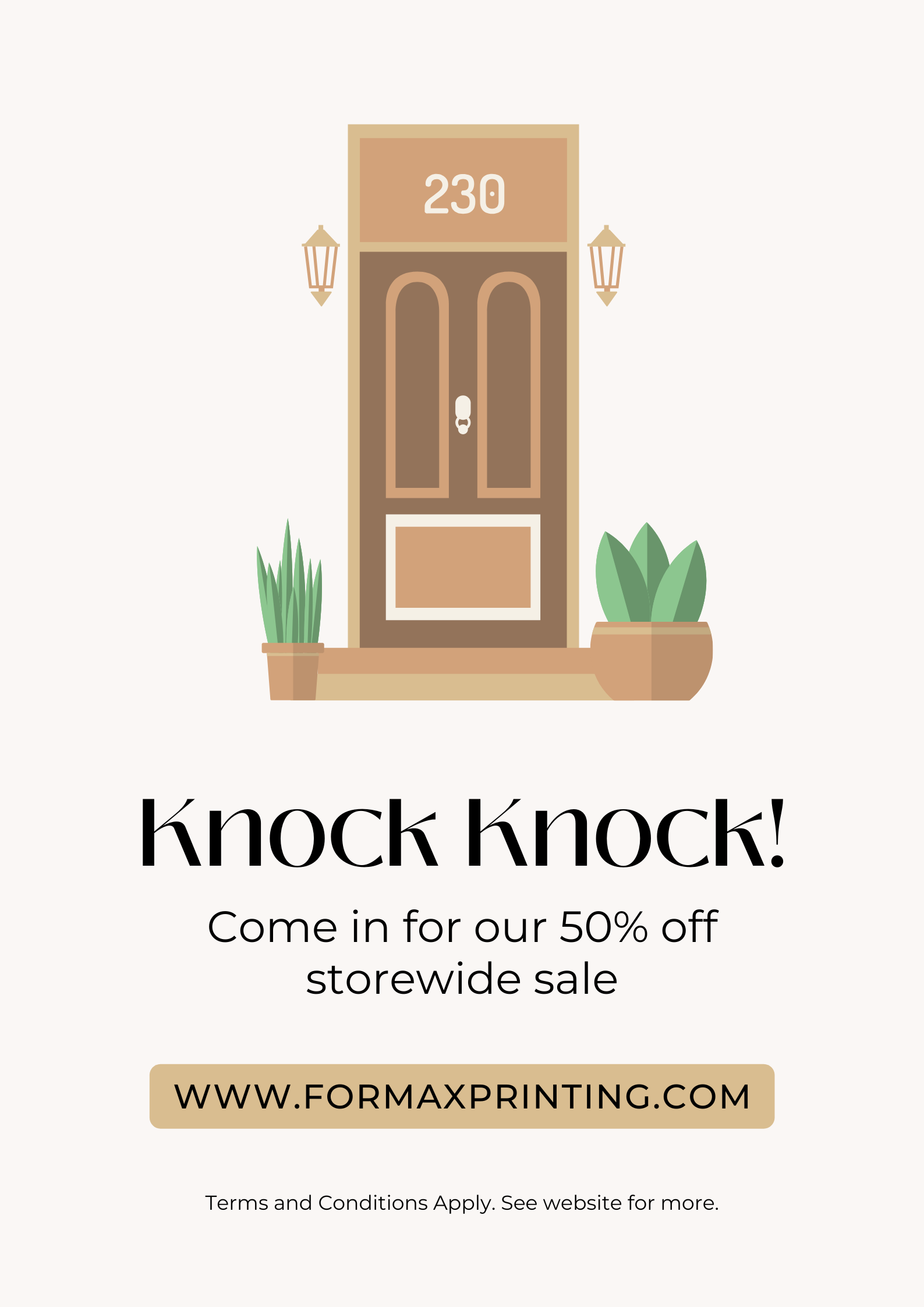 Personalized Door Hangers