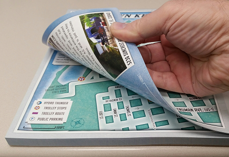 tear off map