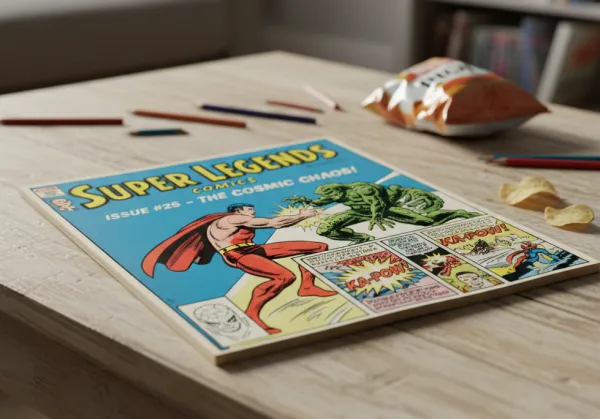 a comic book